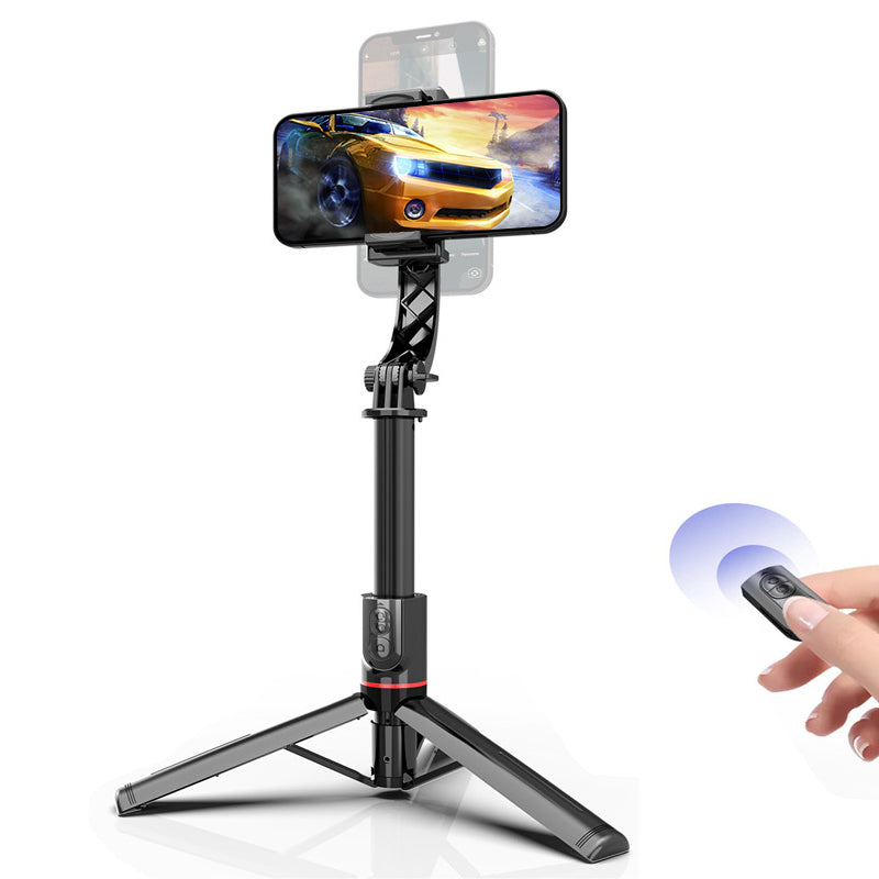 L19 Portable Bluetooth Shutter Phone Holder Photography Stabilizer Extendable Tripod Live Streaming Selfie Stick L19 Portable Bluetooth Shutter Phone Holder Photography Stabilizer Extendable Tripod Live Streaming Selfie Stick